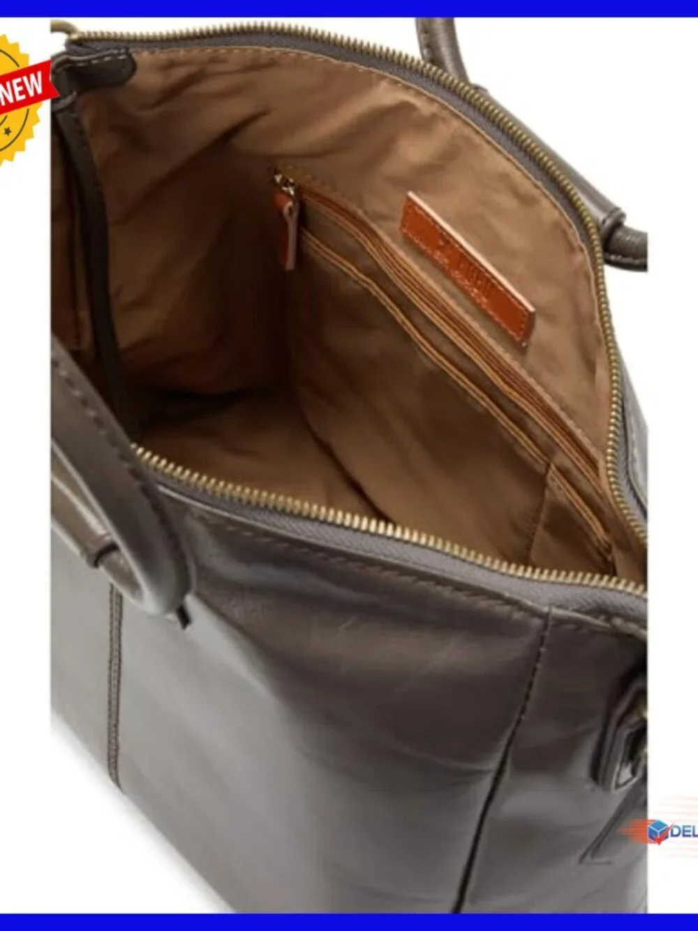 Leather Medium Satchel Crossbody Shoulder Bag Top Handle Everyday
